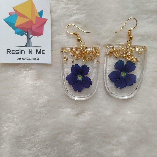 Resin earrings - RNM201