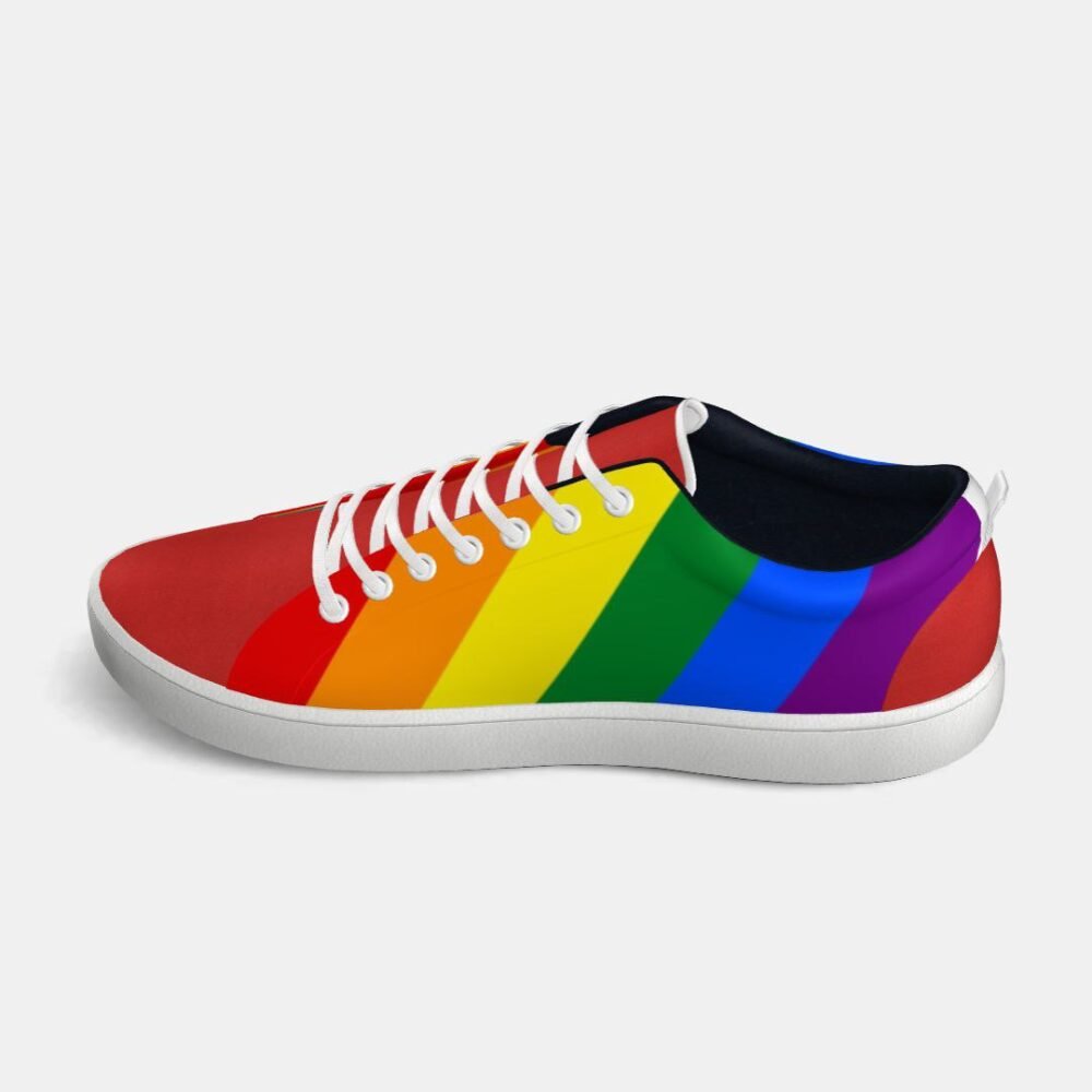 Pride Rainbow Flag Sneakers Mist LGBTQ Foundation