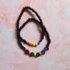 PRIDE bracelet set - Black - Image 3