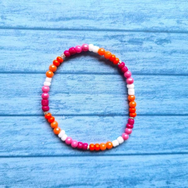 Lesbian Pride Bracelet