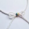 PRIDE Bow Choker Necklace - white - Image 2