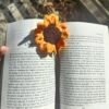 Crochet Sunflower bookmark - Image 2