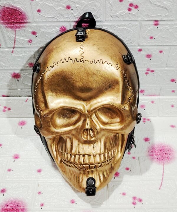 Goth Meets Bling: Skull Molded Laptop Backpack