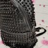 GMB: Black Spiked Bag Laptop Backpack - Image 3