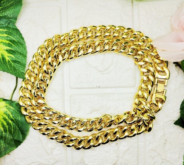 GMB: Stainless Steel Gold Tone Thick Durable Chain