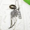 GMB: Layered Wings Pendant with Chain - Image 2