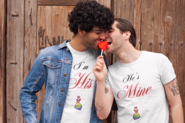 I'm His & He's Mine T-Shirt (Love Claimed)