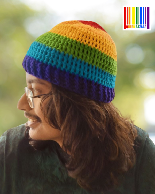 Rainbow Beanie Cap