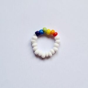 PRIDE Ring - white