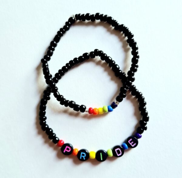 PRIDE bracelet set - Black