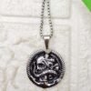 GMB – Gothic Round Pendant with Anchor and Snake (Chain Included) - Image 2