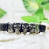 GMB – Punk Faux Leather Band with Skull Accents - Image 3