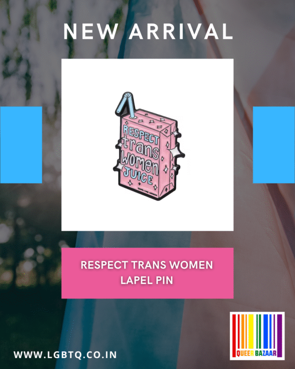 Respect Trans Women Lapel Pin