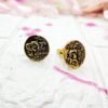 GMB – Antique Gold Lion Motif Cufflinks - Image 3