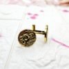 GMB – Antique Gold Lion Motif Cufflinks - Image 2