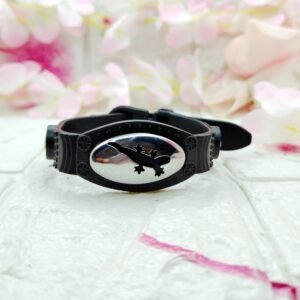 GMB – Set of 2 Stylized Rubber Wristbands (Skull and Lizard Combo)