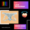 Lace Jockstrap (Free Size – Red, White & Black) - Image 3