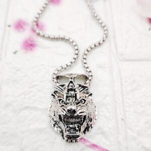 GMB – Animal Motif with Skull Pendant and Chain