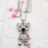 GMB – Cute Bling Tiger Pendant with Chain (Steel) - Image 2