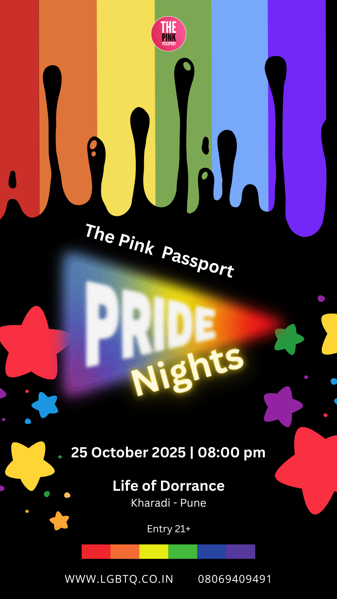 The Pink Passport: Pride Night - Post Diwali