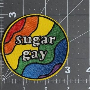 Sugar Daddy Embroidered Iron-On Patch