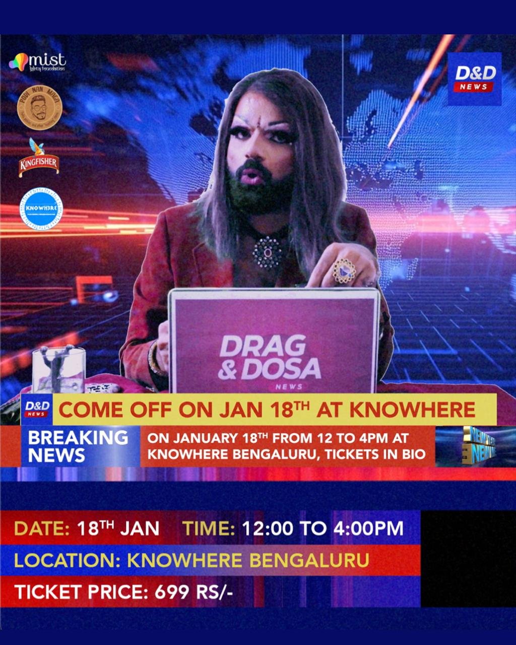 Drag & Dosa - New Year New Me